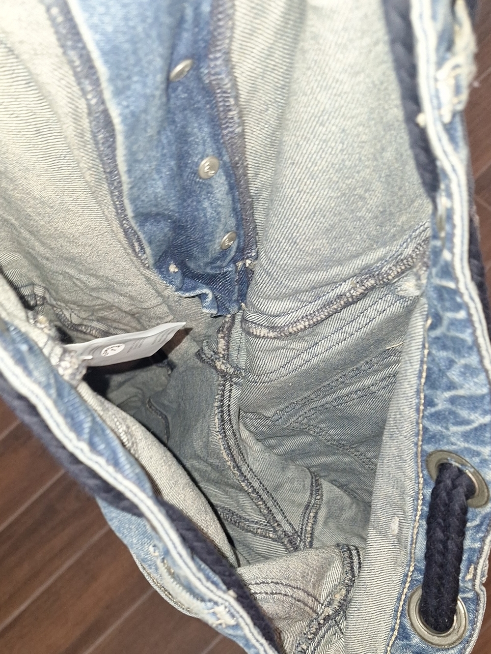 Free People Moxie Low Slung Paint Splatter Barrel Jeans 33 Long Artsy - Picture 12 of 13